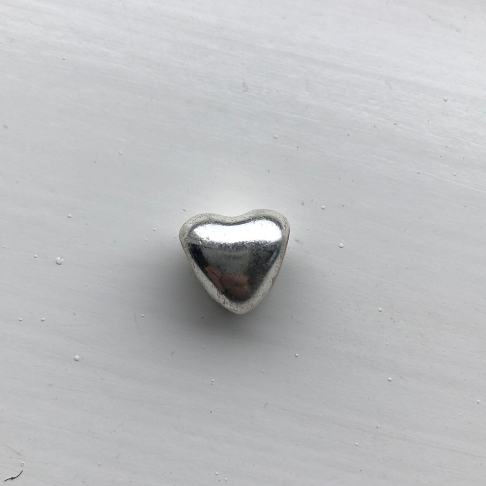 Silver Heart pandora charm